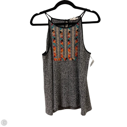 Top Sleeveless By Thml In Grey, Size: M
