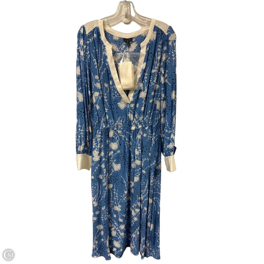 Dress Casual Maxi By Talbots In Blue, Size: L