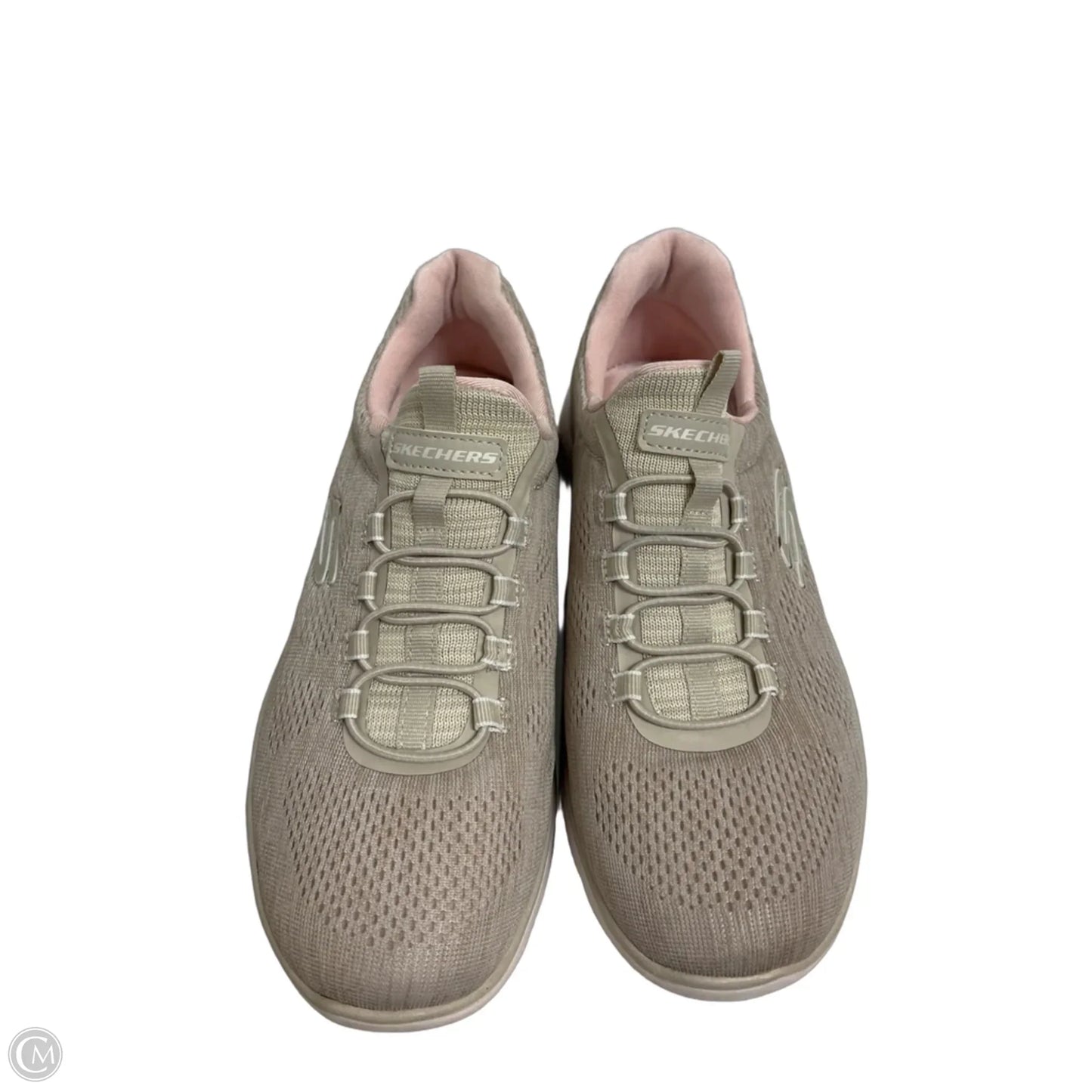 Shoes Athletic By Skechers In Cream, Size: 8