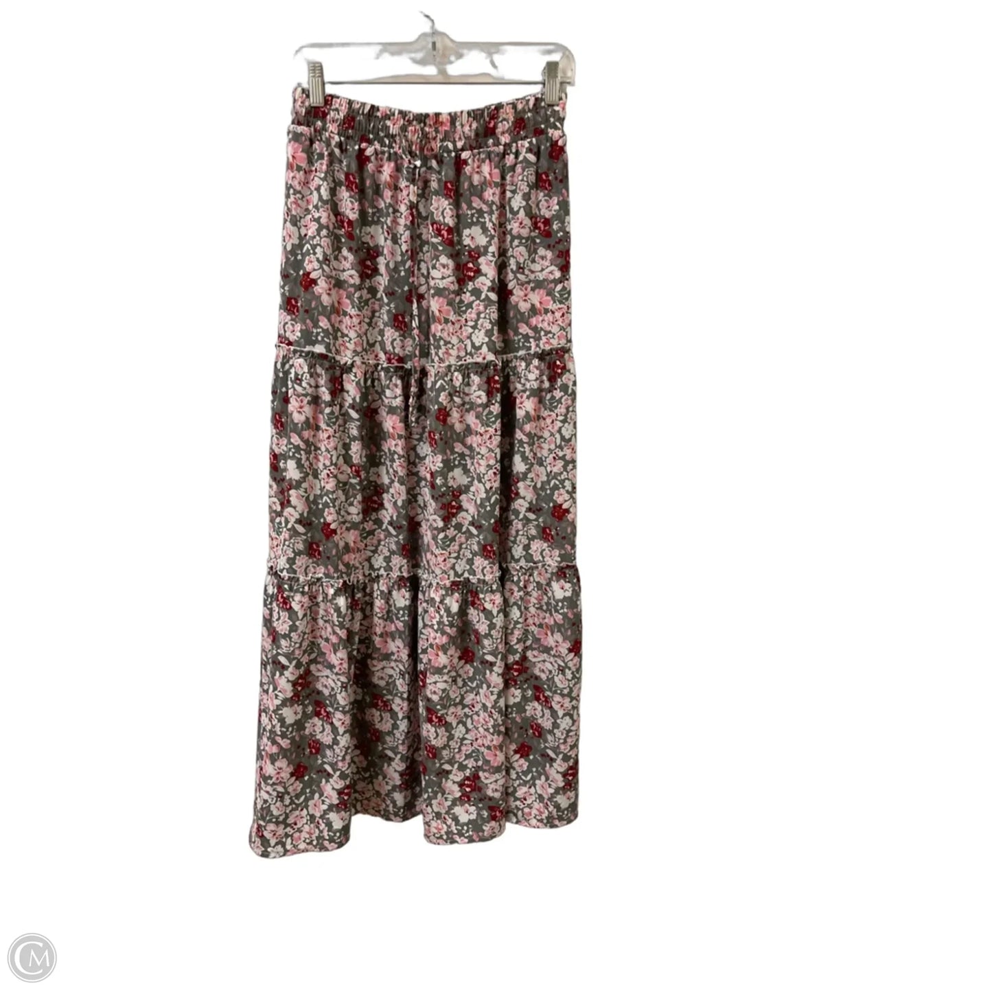 Skirt Maxi By Clothes Mentor In Floral Print, Size: Xl