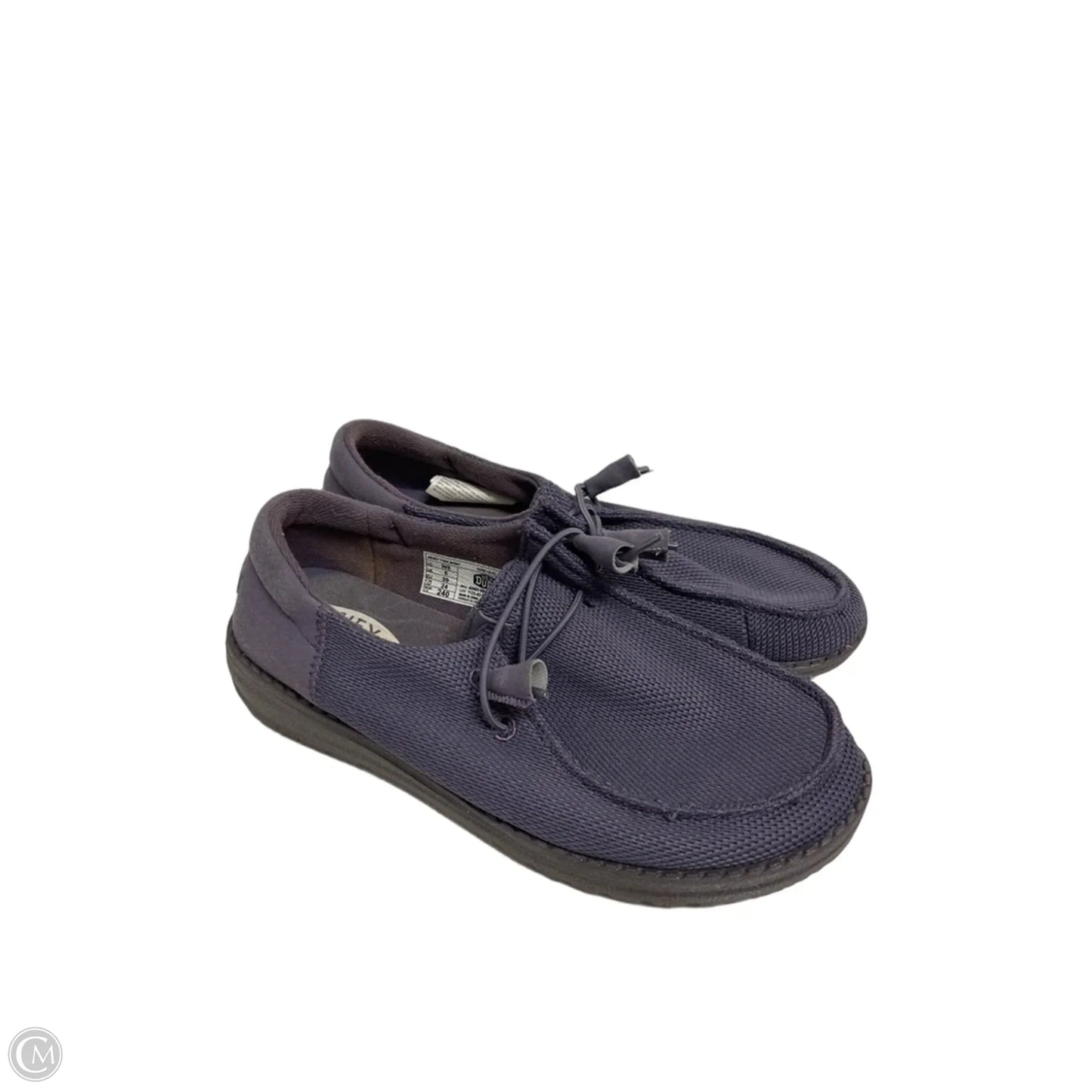 Shoes Flats By Hey Dude In Purple, Size: 8