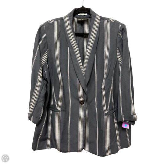 Blazer By Lane Bryant In Blue, Size: 2x