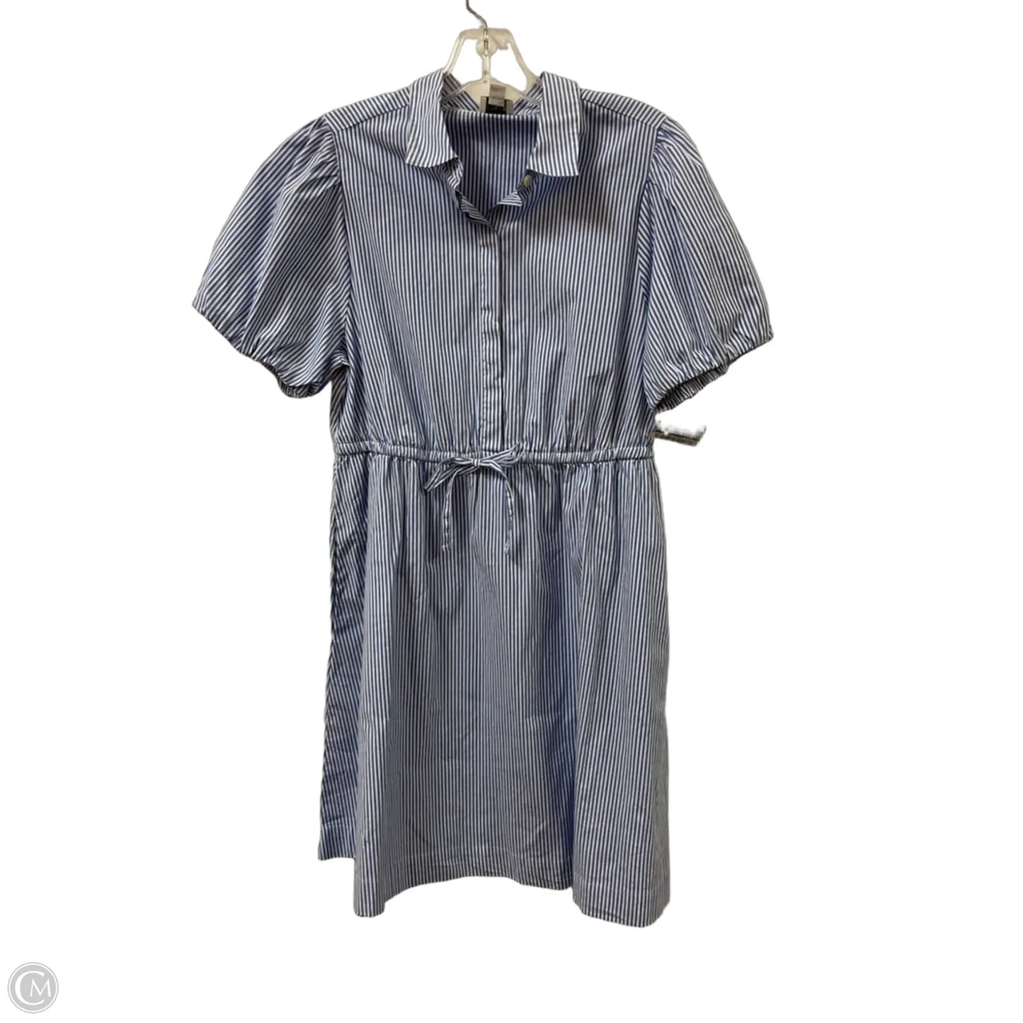 Dress Casual Midi By J. Crew In Blue, Size: M