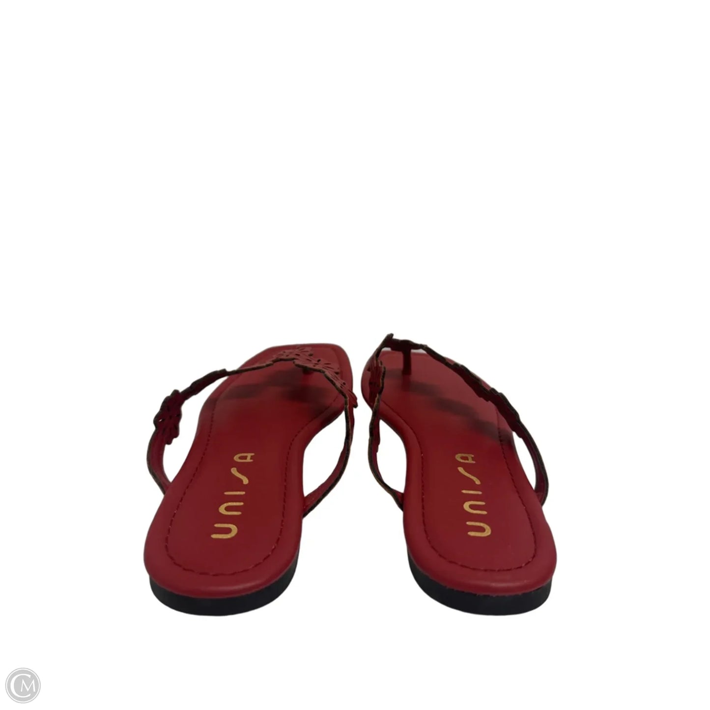 Sandals Flip Flops By Unisa In Red, Size: 8.5