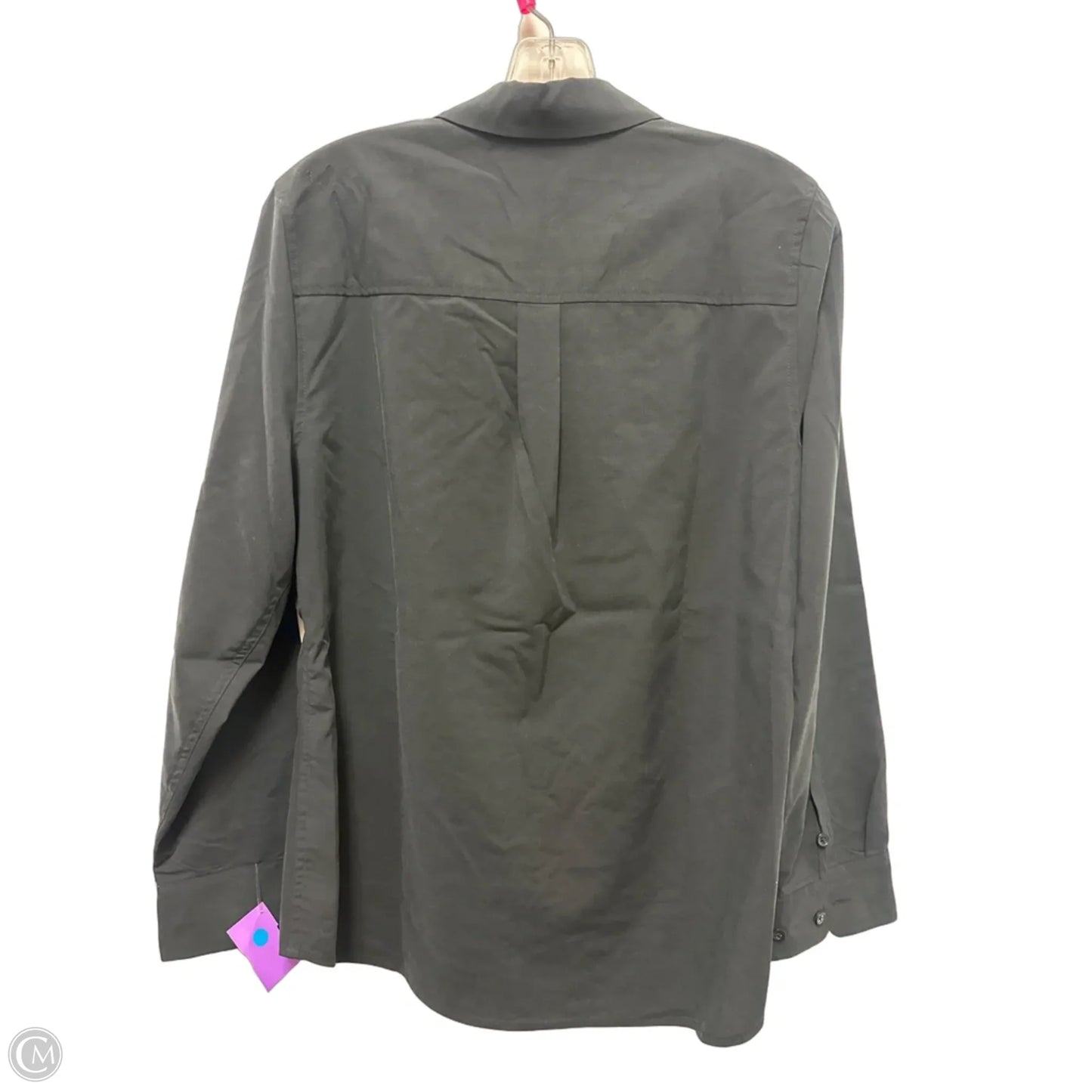 Blouse Long Sleeve By Chicos In Black, Size: M