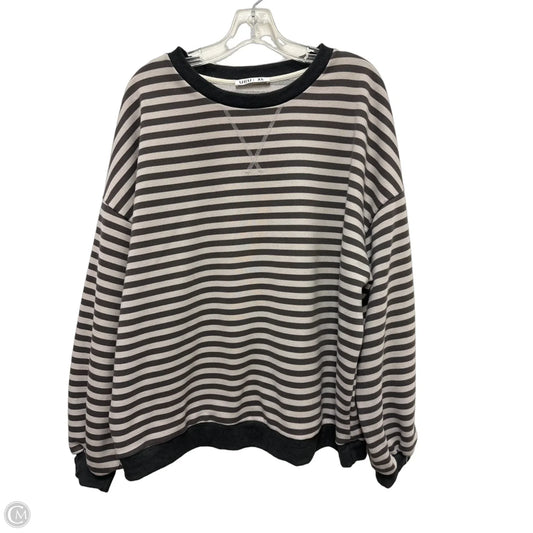 Sweater By Clothes Mentor In Grey, Size: Xl