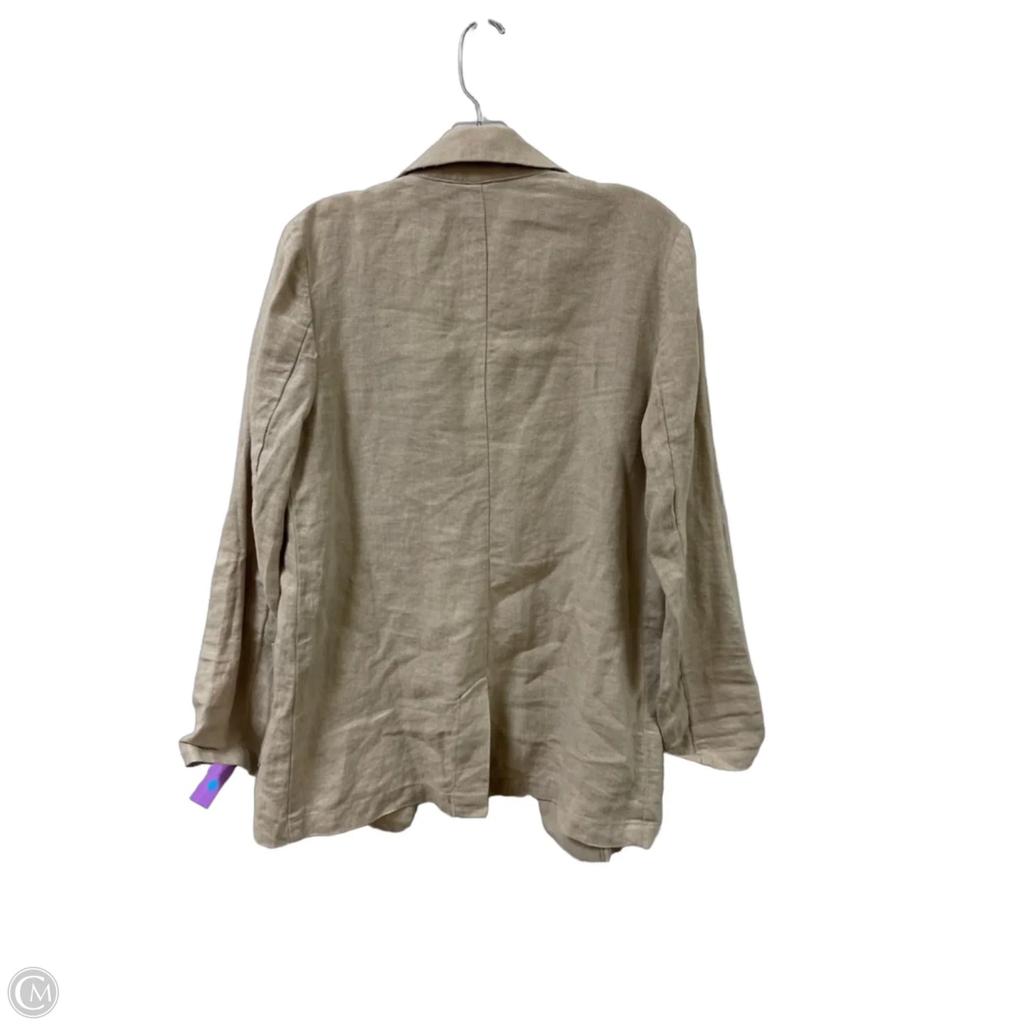 Blazer By Garnet Hill In Cream, Size: Xs