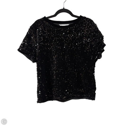 Top Short Sleeve By Sanctuary In Black, Size: Xl