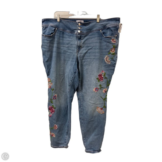 Jeans Skinny By Lane Bryant In Blue Denim, Size: 26