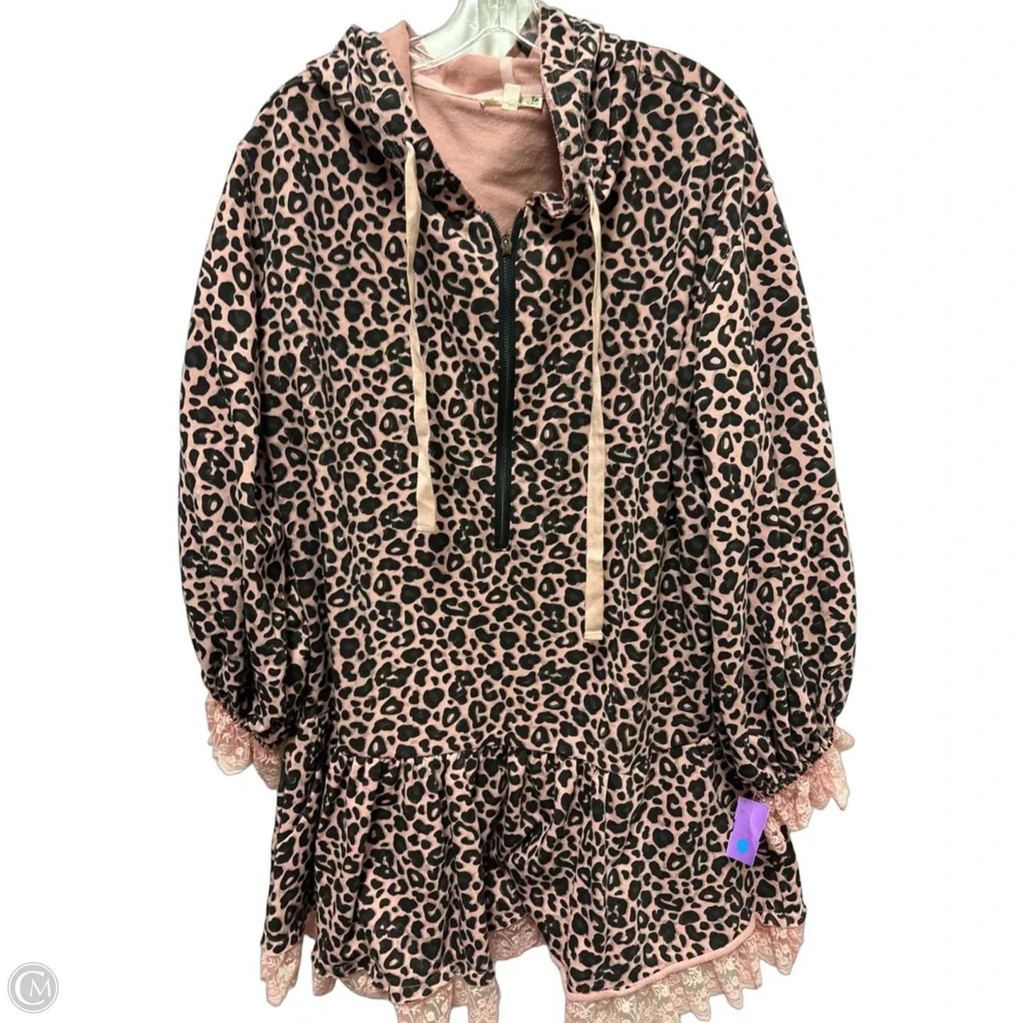 Dress Casual Midi By Easel In Animal Print, Size: S