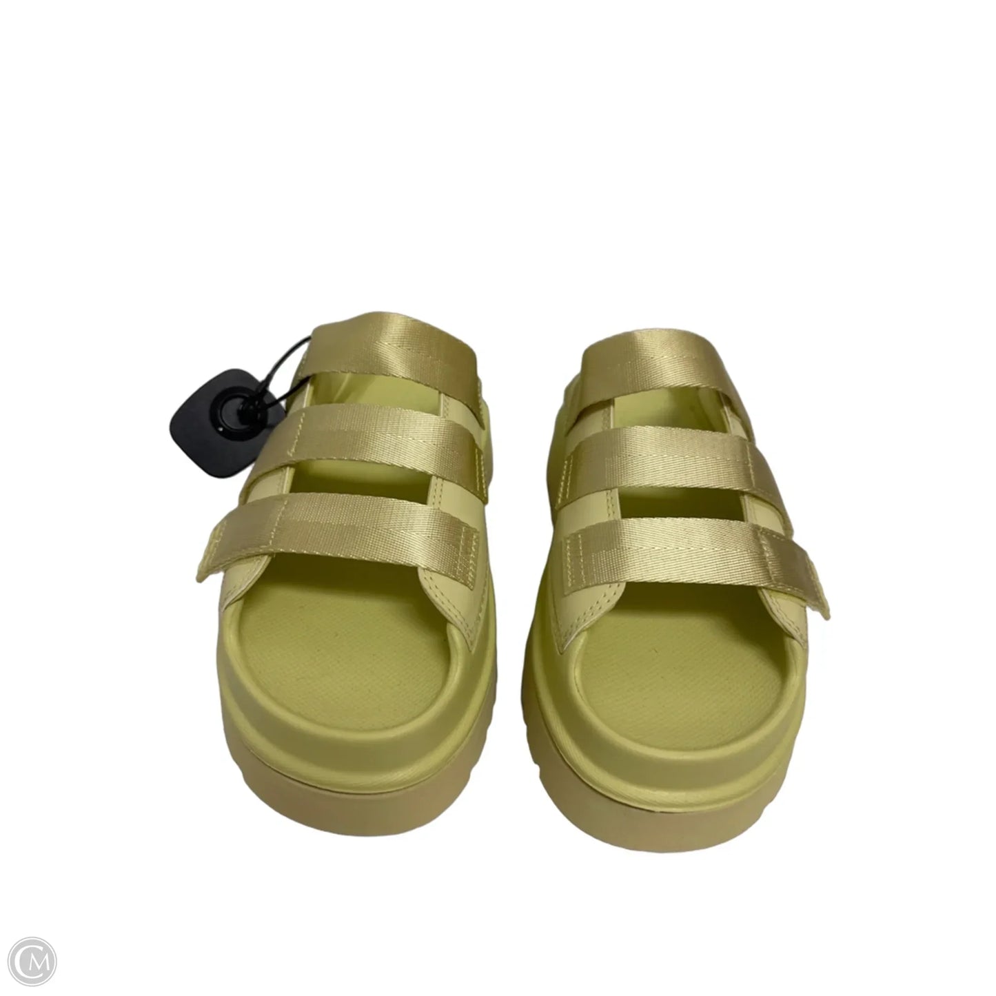 Shoes Designer By Ugg In Yellow, Size: 10