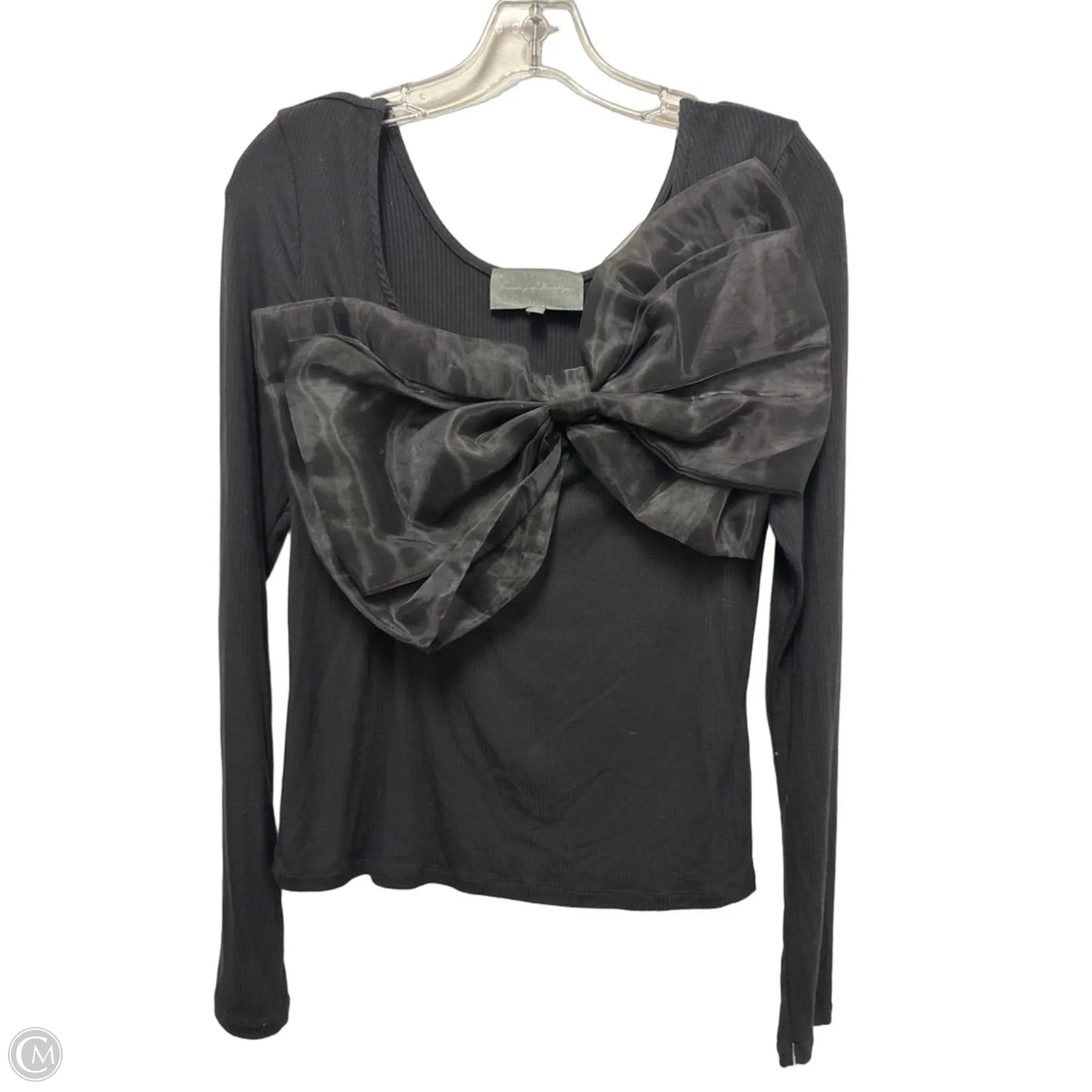 Top Long Sleeve By Sunday In Brooklyn In Black, Size: M