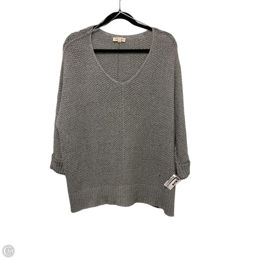 Sweater By Ee Some In Grey, Size: L