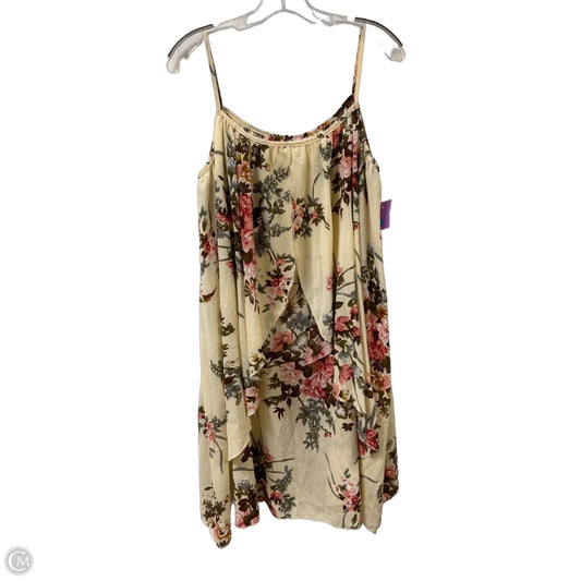 Dress Casual Midi By Clothes Mentor In Yellow, Size: M