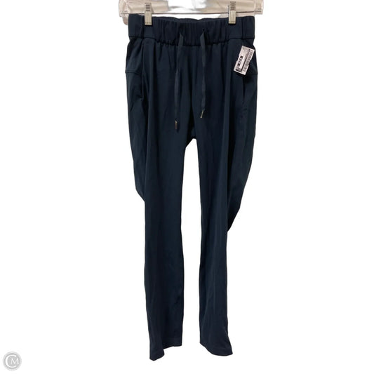 Athletic Pants By Lululemon In Navy, Size: 2