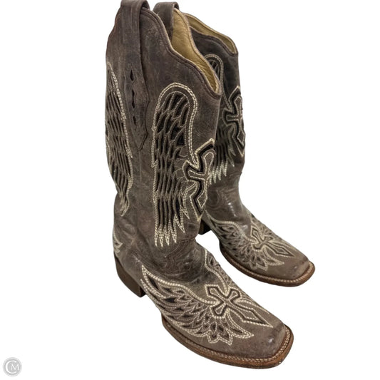 Boots Western By Corral In Brown, Size: 8.5