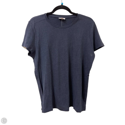 Top Short Sleeve By J. Jill In Navy, Size: M
