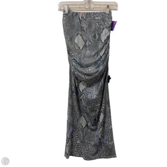 Skirt Maxi By Maeve In Grey, Size: Xxs