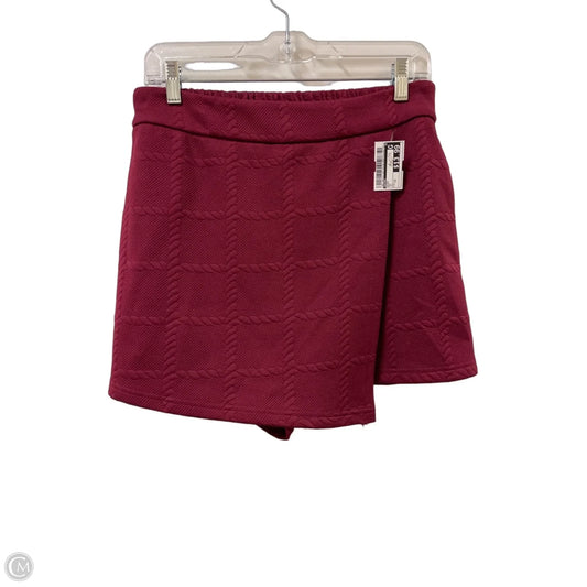 Skort By Entro In Red, Size: 12