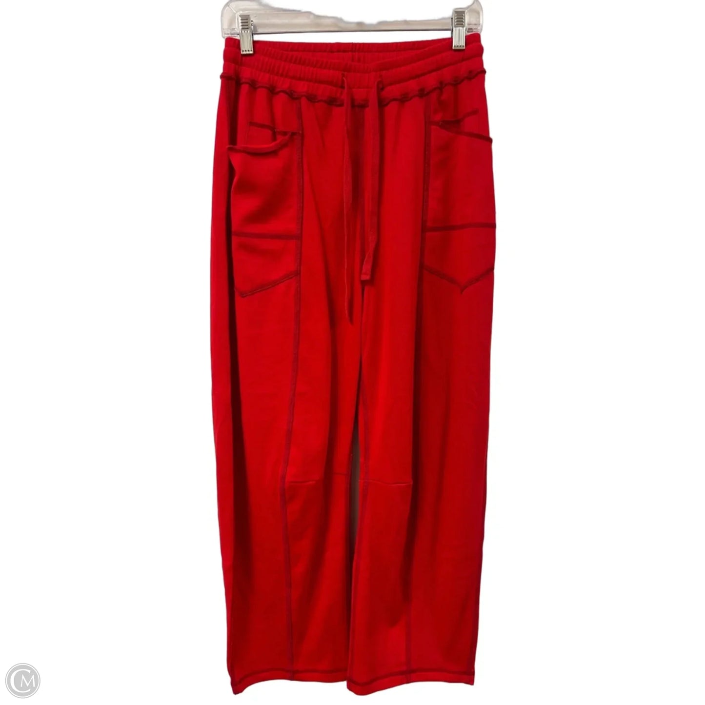 Pants Lounge By Clothes Mentor In Red, Size: 4