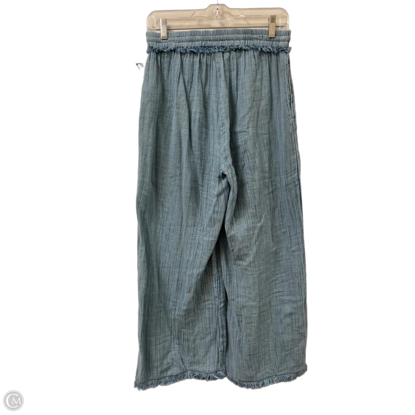 Pants Linen By En Creme In Blue, Size: 8