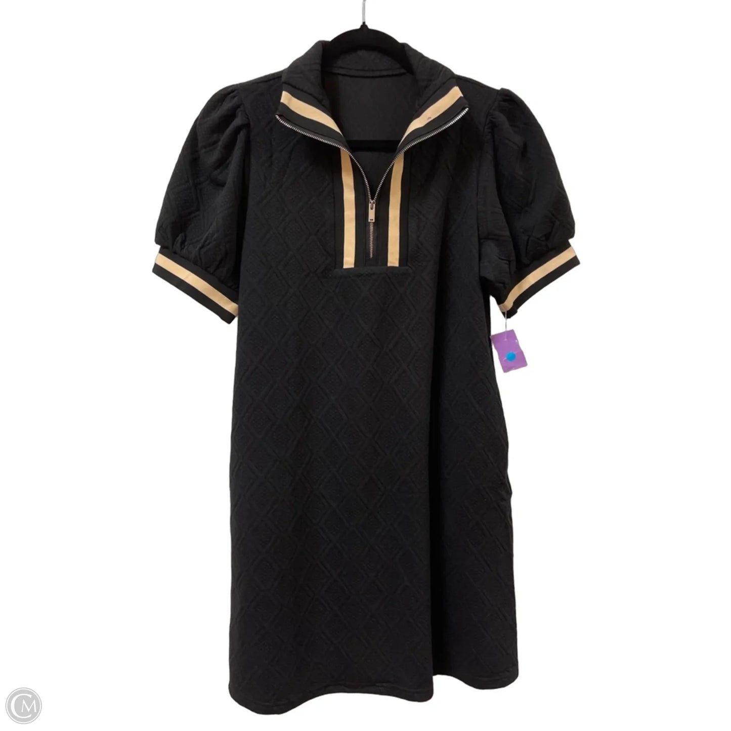 Dress Casual Midi By Clothes Mentor In Black, Size: M