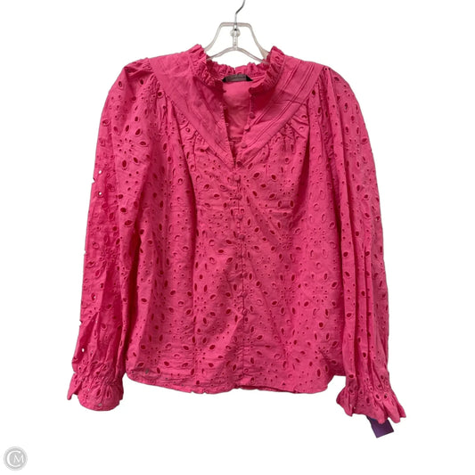 Top Long Sleeve By Prettygarden In Pink, Size: S