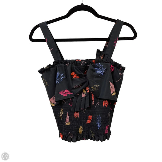 Top Sleeveless By Cabi In Black, Size: M