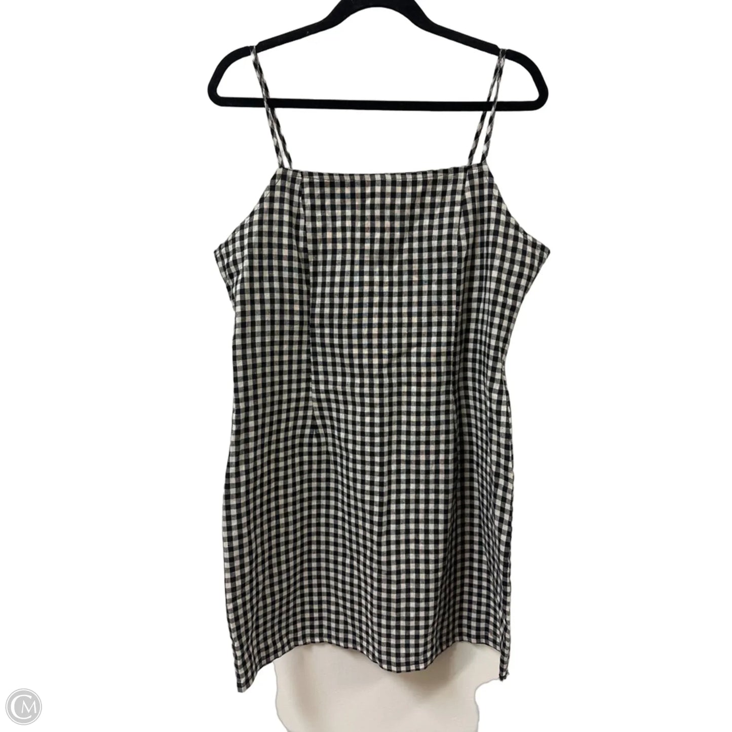 Dress Casual Short By Clothes Mentor In Black & Cream, Size: Xl