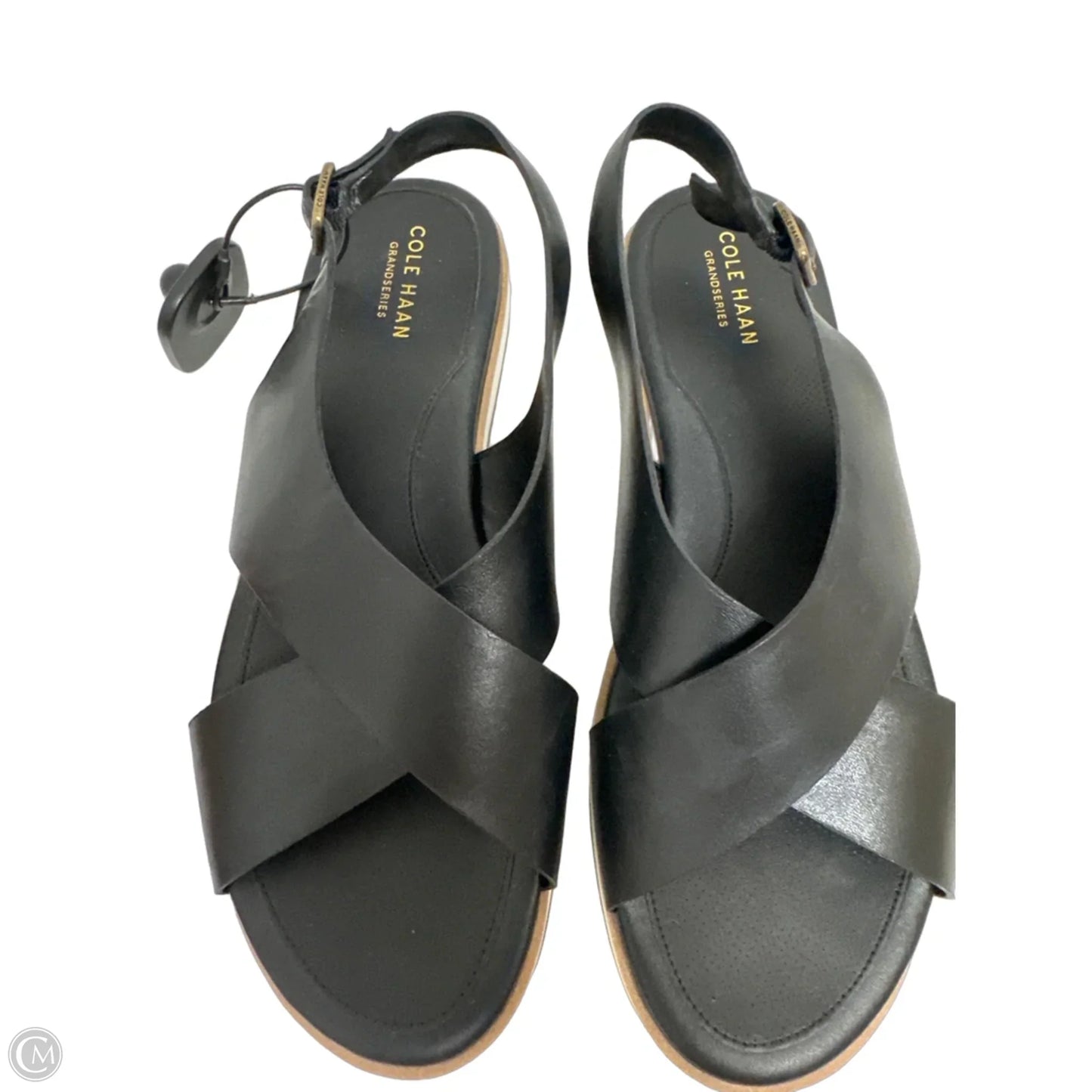 Sandals Flats By Cole-haan In Black, Size: 10