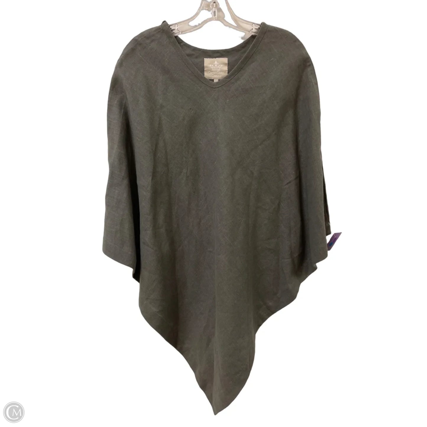 Shawl By Clothes Mentor In Grey, Size: Osfm