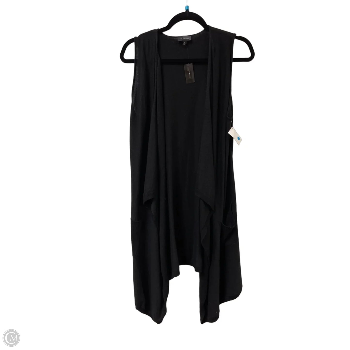 Sweater Cardigan By Limited In Black, Size: S