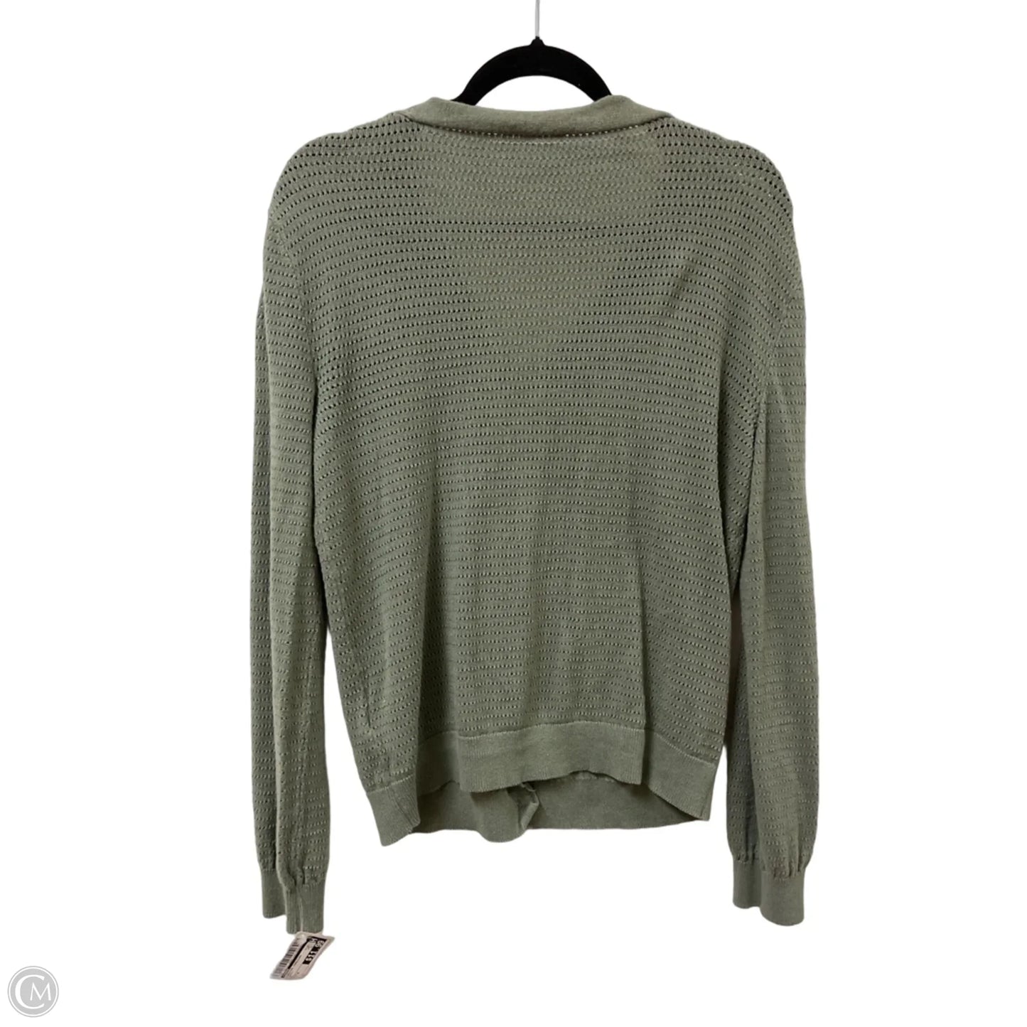 Sweater Cardigan By Serra In Green, Size: M