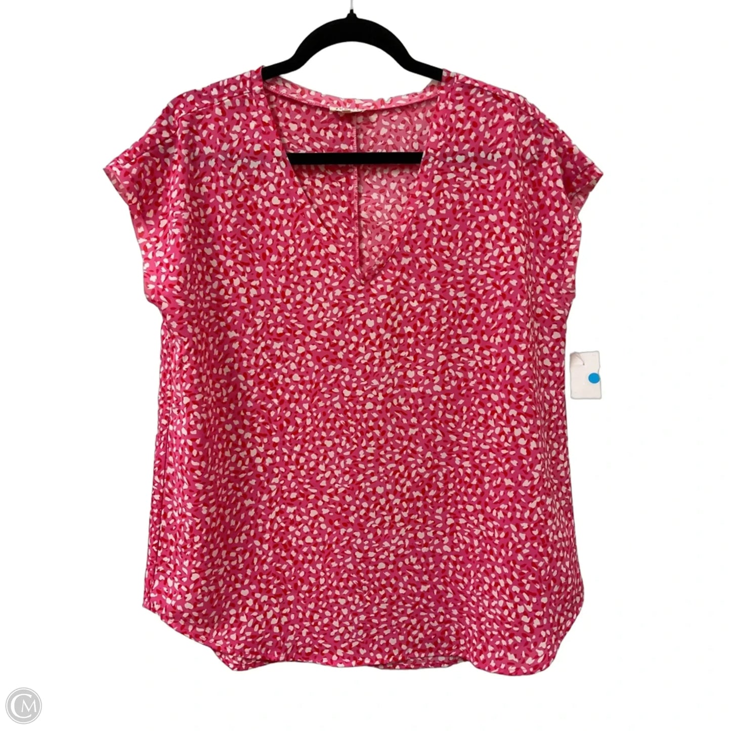 Top Short Sleeve By Jodifl In Pink, Size: S