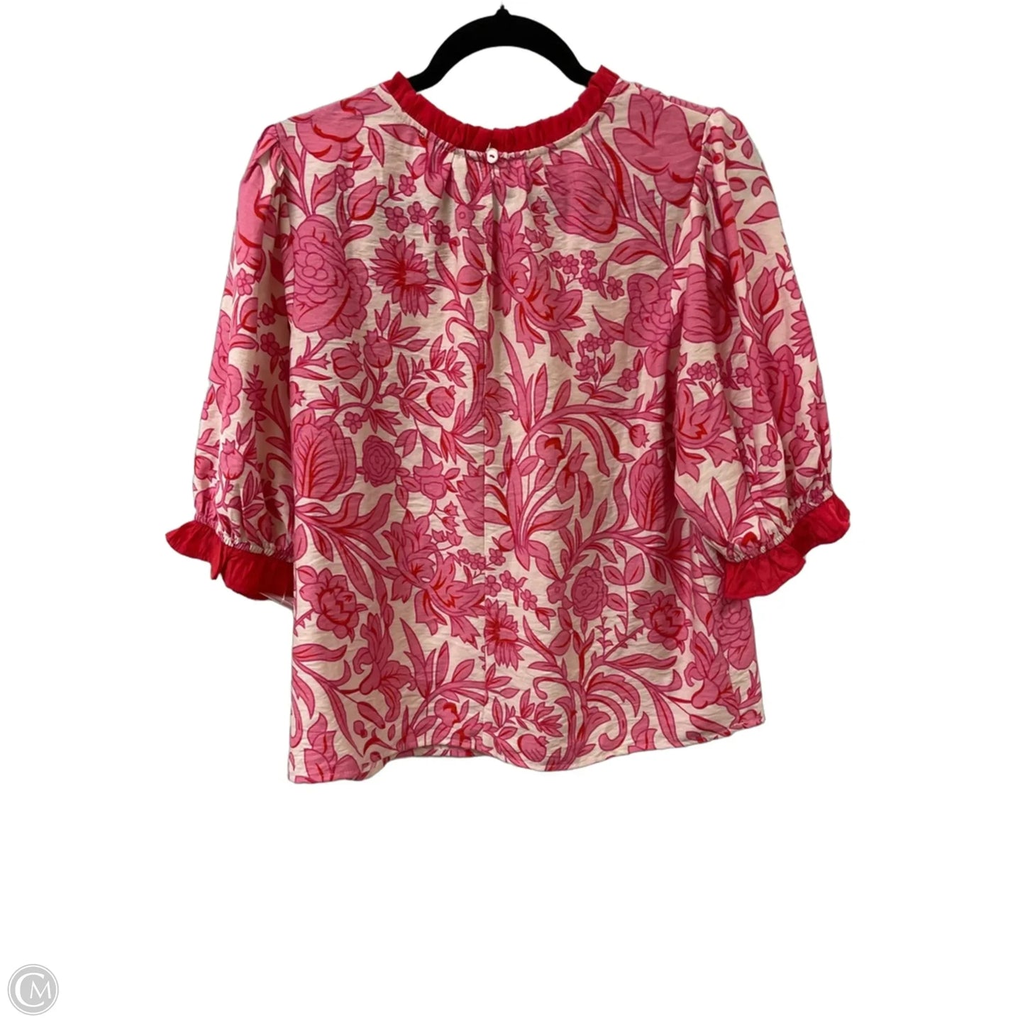 Top Short Sleeve By Voy In Pink, Size: S