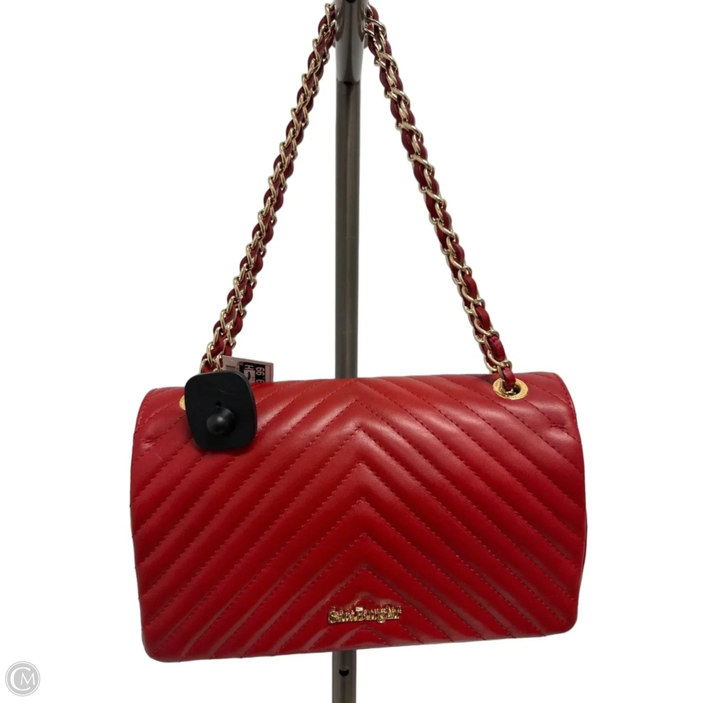 Handbag Leather By Cma, Size: Large