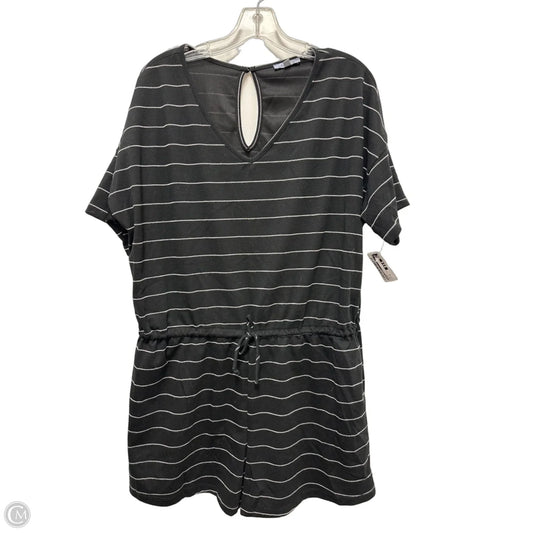 Romper By White Birch In Black, Size: Xl