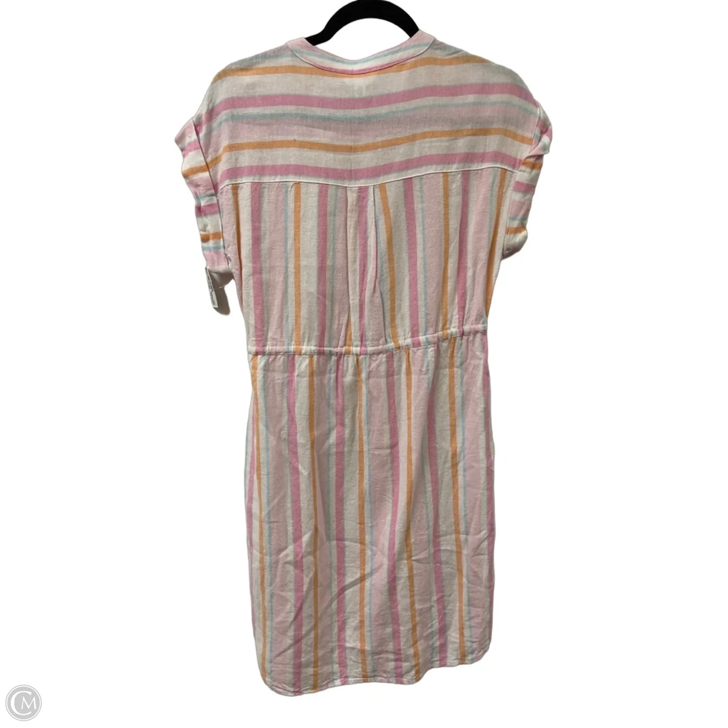 Dress Casual Midi By Time And Tru In Pink, Size: Xs