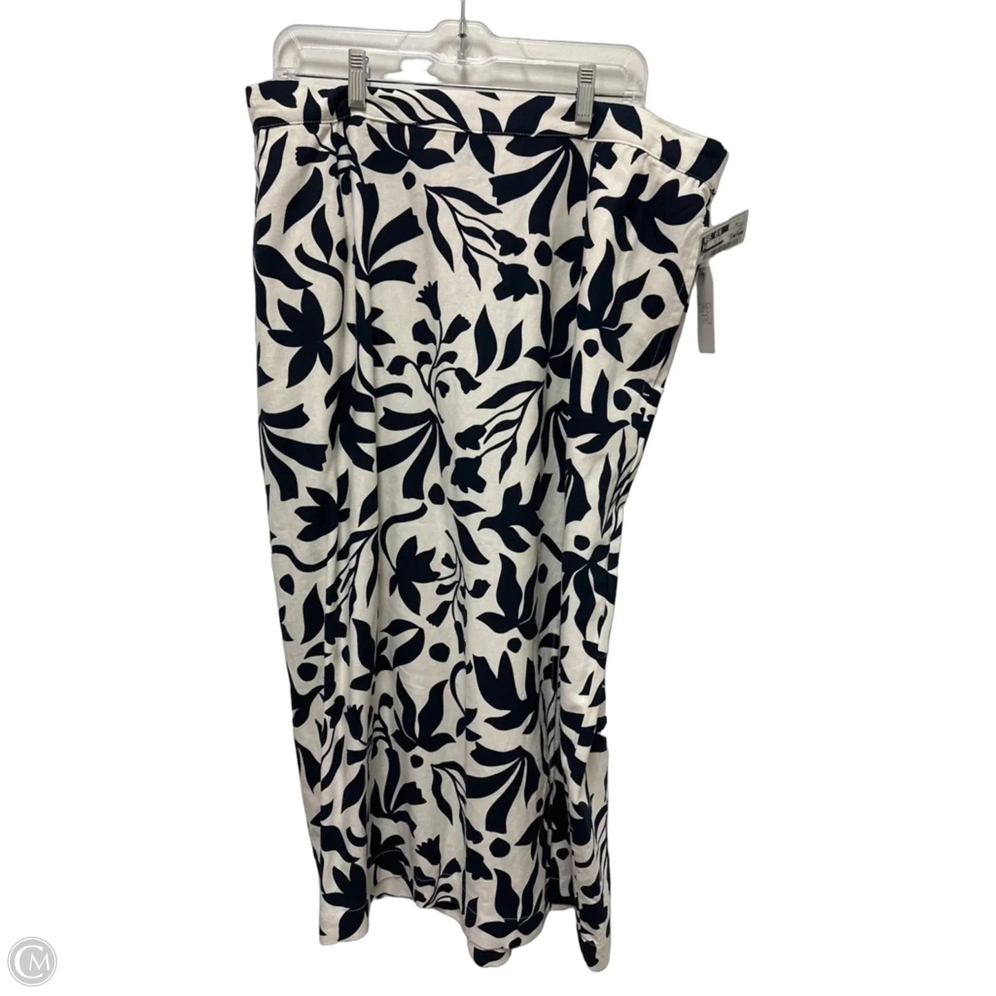 Skirt Maxi By Time And Tru In Navy, Size: 16
