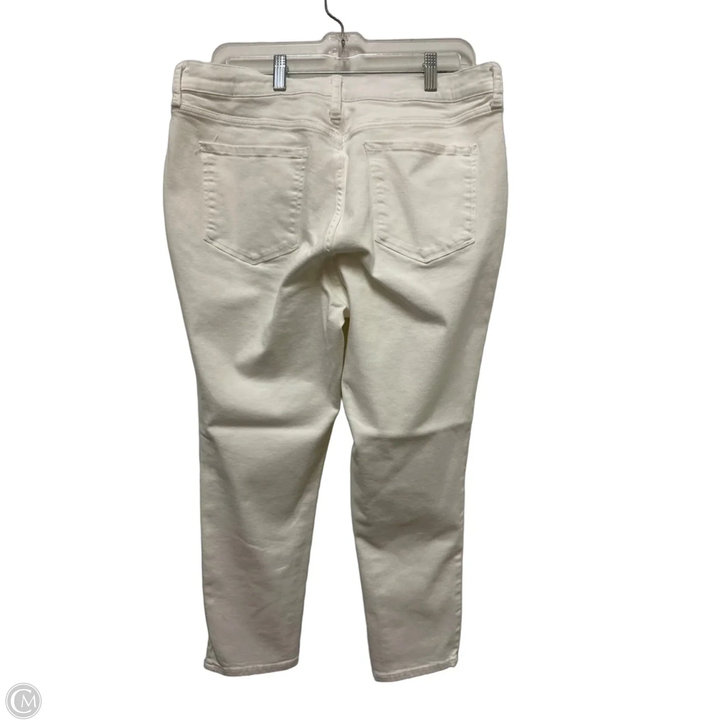 Jeans Skinny By Ana In White, Size: 16