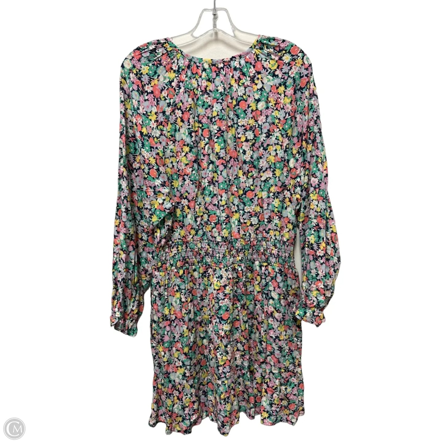 Dress Casual Midi By Gap In Floral Print, Size: L