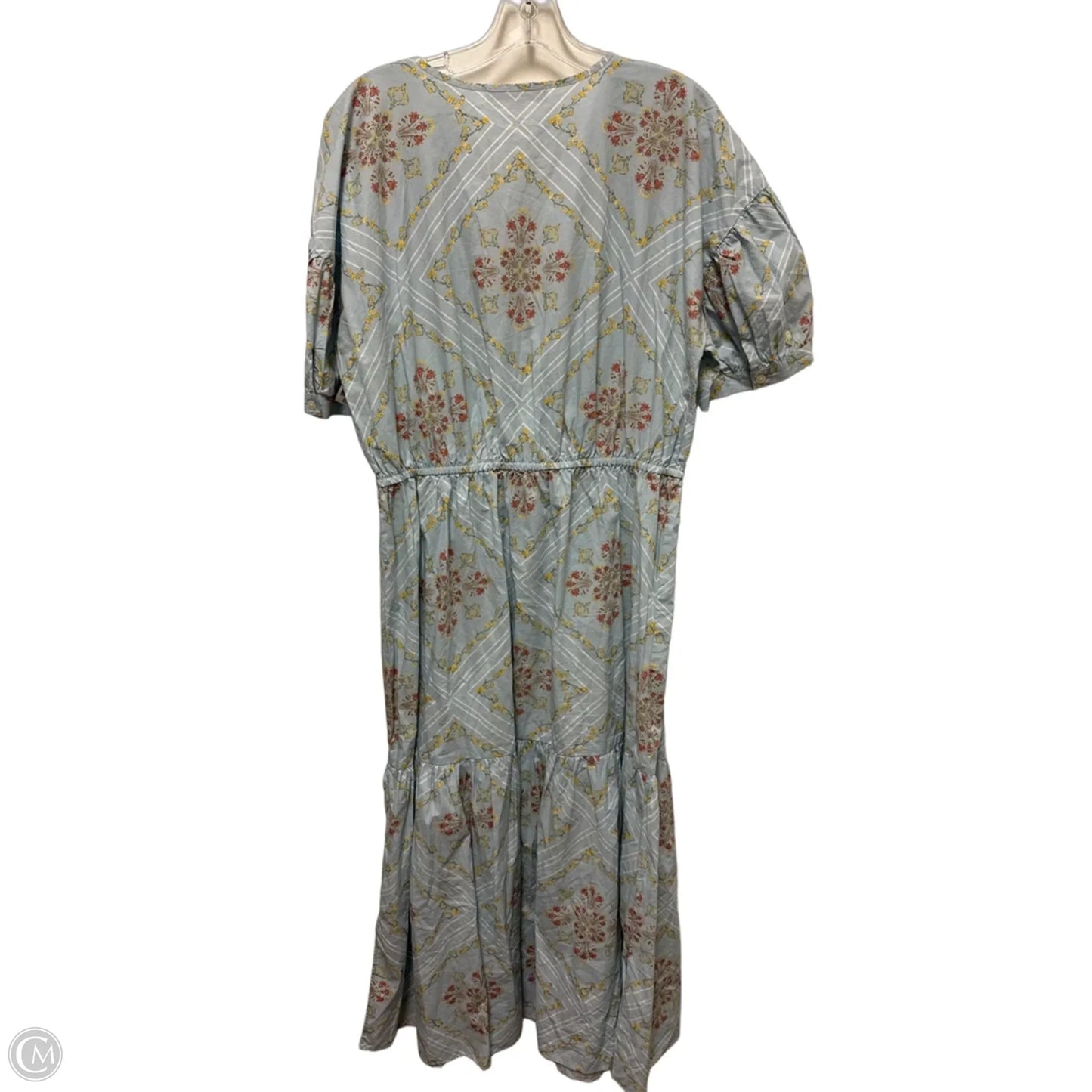 Dress Casual Maxi By Loft In Blue, Size: L