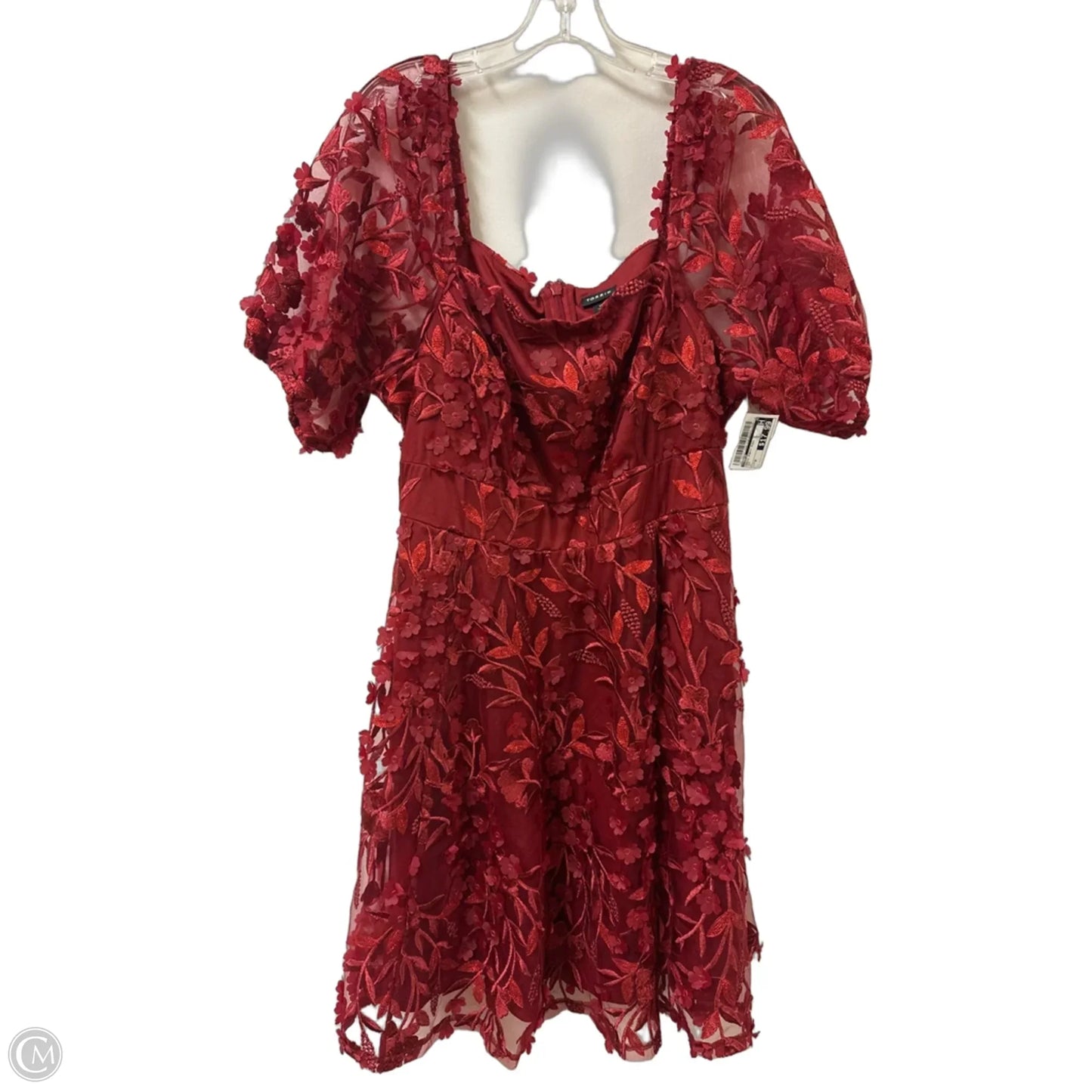 Dress Party Midi By Torrid In Red, Size: M