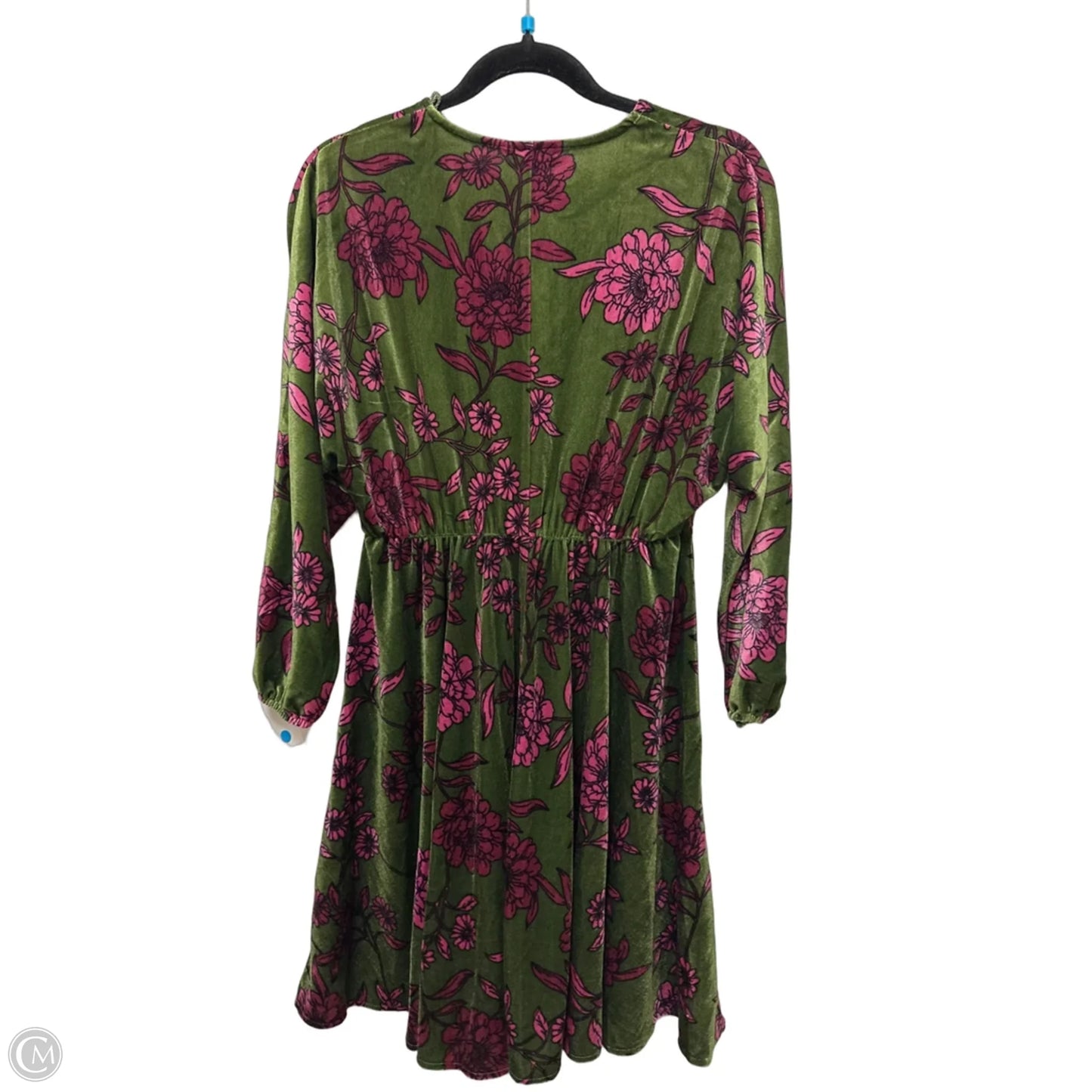 Dress Casual Midi By London Times In Green, Size: M