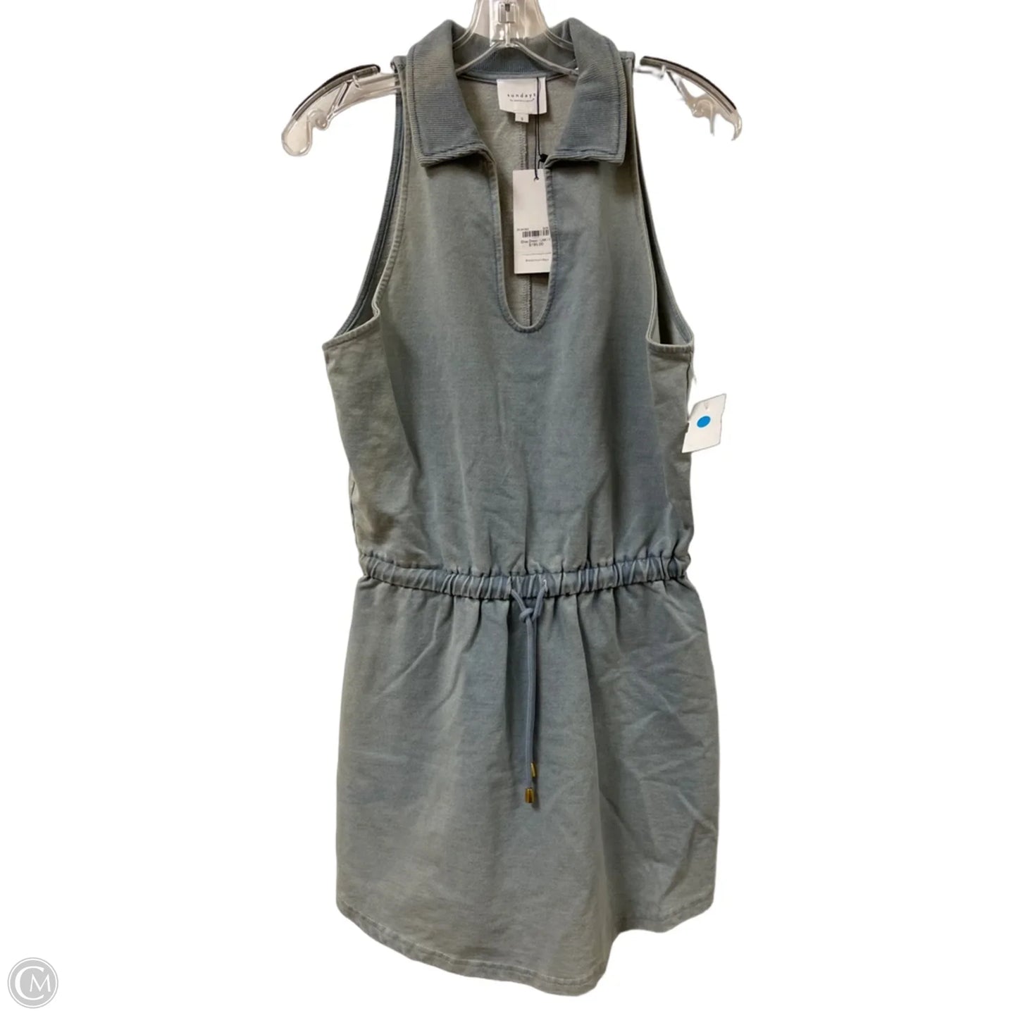 Dress Casual Midi By Cma In Blue, Size: S