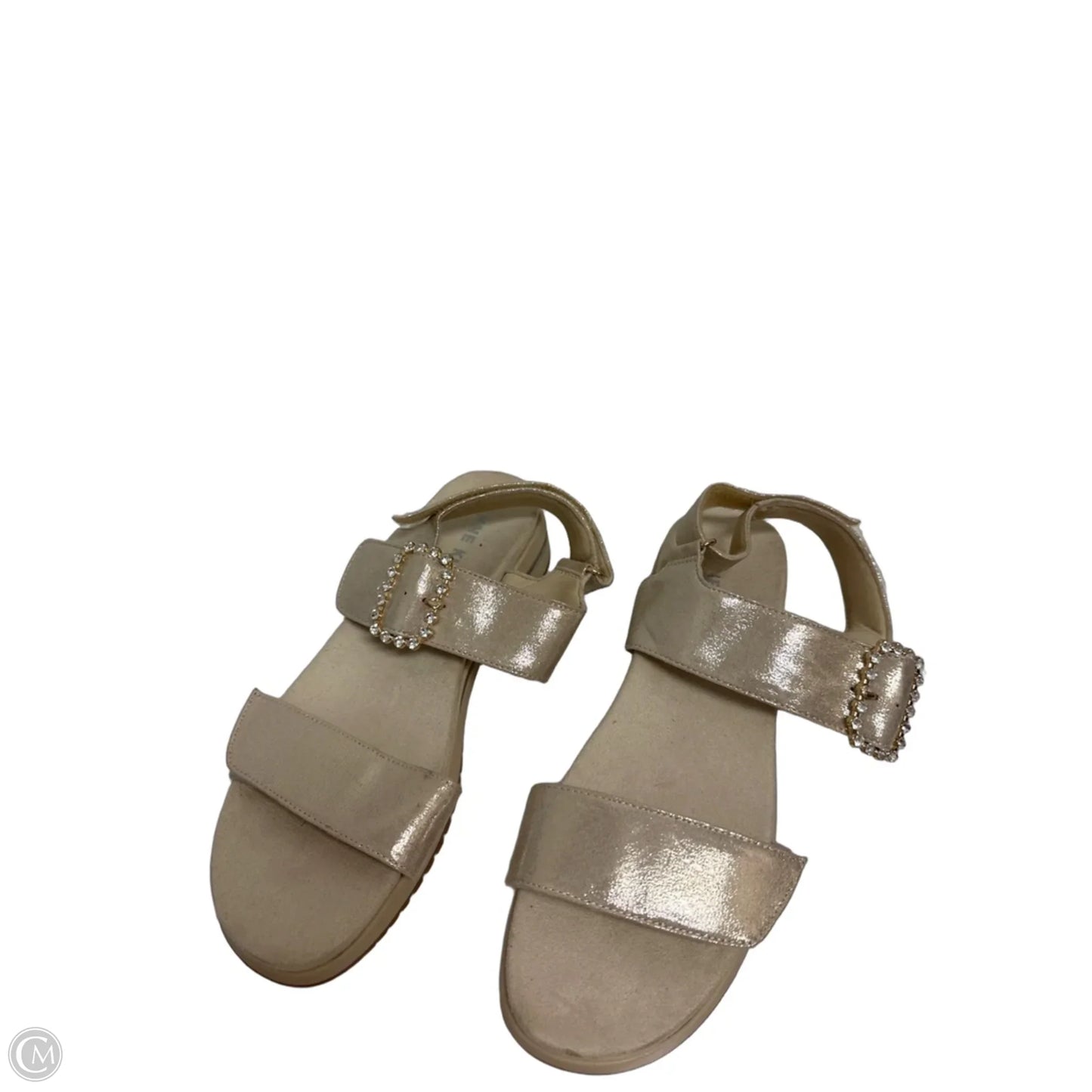 Sandals Flats By Anne Klein In Gold, Size: 10