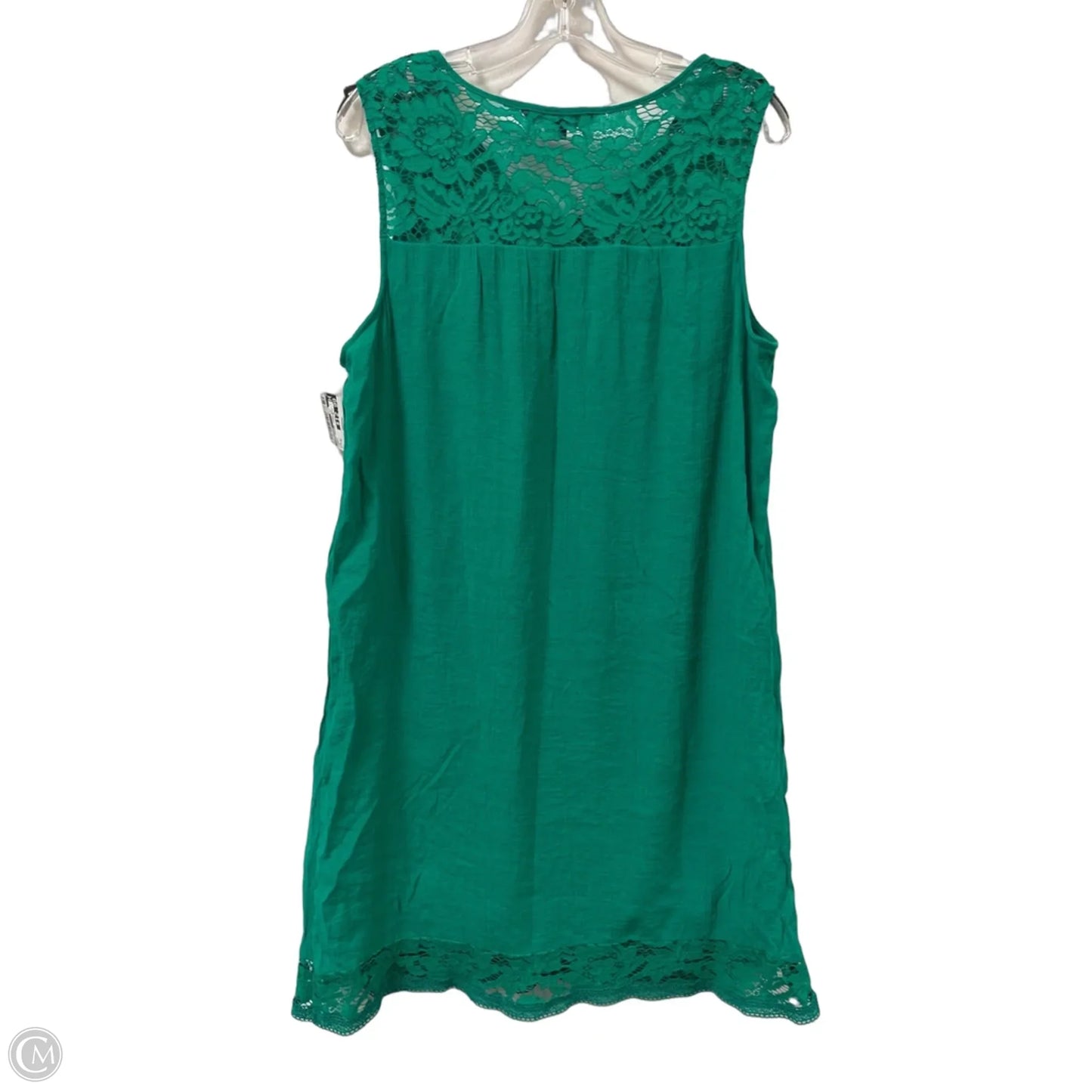 Dress Casual Midi By Sharagano In Green, Size: Xl