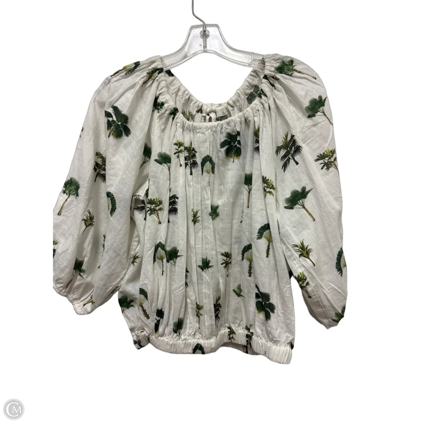 Top Long Sleeve By Clothes Mentor In Green, Size: S