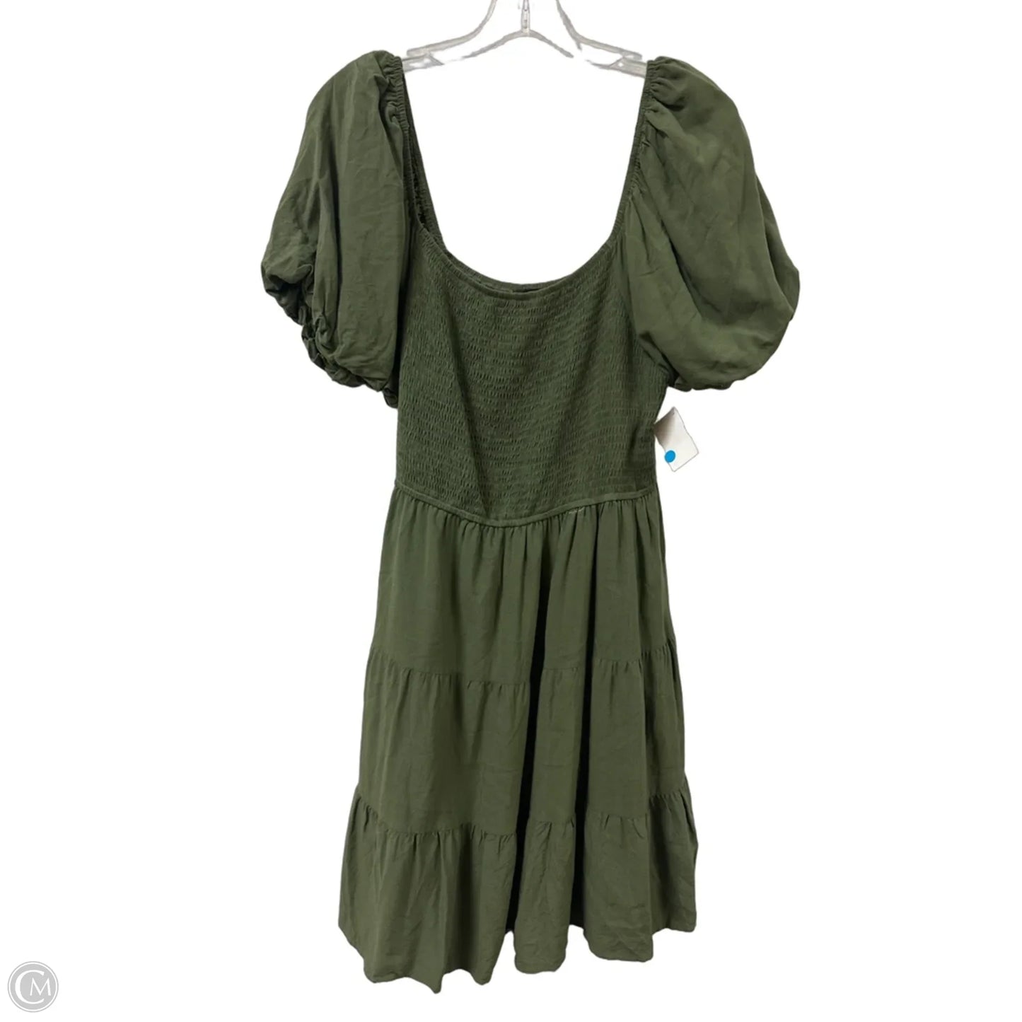 Dress Casual Midi By Zesica In Green, Size: Xl