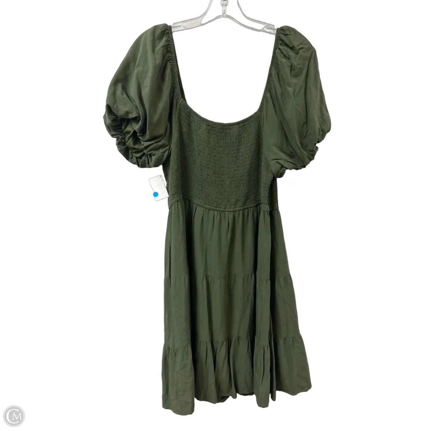 Dress Casual Midi By Zesica In Green, Size: Xl